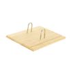 3147281301192-Lecas - Socle éphéméride en bois + bloc date à gauche - 14,5 x 20 cm--0