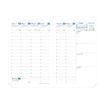 3371010474301-Agenda Club Affaires avec répertoire - 1 semaine sur 2 pages - 10 x 15 cm - bleu marine - Quo Vadis--1