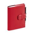 3371010448401-Agenda de poche Soho Randonnée Prestige avec porte mine - 1 semaine sur 2 pages - 9 x 12,5 cm - rouge --1