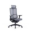3700339918409-Fauteuil de bureau JAMES - accoudoirs réglables - appuie-tête réglable - noir et gris-P_405120005_3-2