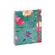 3660942078115-Agenda Sophie Adde - 1 semaine sur 2 pages - 15 x 21 cm - fleurs - Exacompta-P_405120046_1-0