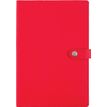 Agenda spiralé Lady Kent - 1 semaine sur 2 pages - 17 x 24,5 cm - rouge - Oberthur