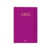 3664447131825-Agenda à élastique Cachemire - 1 semaine sur 2 pages - 10 x 15 cm - violet - Oberthur-P_405120138_1-0
