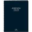 Agenda Portland - 1 semaine sur 2 pages - 22 x 30,7 cm - bleu marine - Oberthur