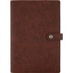 Agenda spiralé Louisiane - 1 semaine sur 2 pages - 17 x 24,5 cm - brun - Oberthur