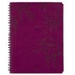 Agenda Primrose - 1 semaine sur 2 pages - 22 x 28 cm - prune - Oberthur
