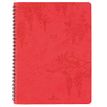 Agenda Primrose - 1 semaine sur 2 pages - 22 x 28 cm - corail - Oberthur