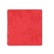 Agenda Primrose - 1 semaine sur 2 pages - 16,5 x 16,5 cm - corail - Oberthur
