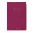 Agenda Eton - 1 semaine sur 2 pages - 17 x 24,5 cm - prune - Oberthur