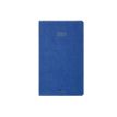 Agenda de poche Eton - 1 semaine sur 2 pages - 9,5 x 17,5 cm - bleu - Oberthur