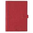 Agenda Milano - 1 semaine sur 2 pages - 22 x 30,7 cm - rouge - Oberthur