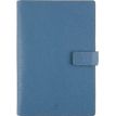 Agenda spiralé Milano - 1 semaine sur 2 pages - 17 x 24,5 cm - bleu denim - Oberthur