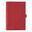 Agenda Milano - 1 semaine sur 2 pages - 17 x 24,5 cm - rouge - Oberthur