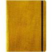 Agenda Medicis - 1 semaine sur 2 pages - 22 x 28 cm - moutarde - Oberthur