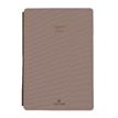 Agenda Stan - 1 semaine sur 1 page + 1 page de notes - 19 x 24,5 cm - taupe - Oberthur