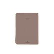 Agenda de poche Stan - 1 semaine sur 2 pages - 11,5 x 16 cm - taupe - Oberthur