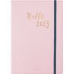 My Hello Agenda - 1 semaine sur 2 pages - A5 - blush - Oberthur