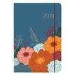 Agenda Giverny - 1 semaine sur 2 pages - 17 x 24,5 cm - bleu - Oberthur
