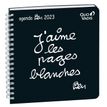 3371010489640-Agenda à spirale Ben - 1 semaine sur 2 pages - 16 x 16 cm - Pages blanches - Quo Vadis-P_405120722_1-0