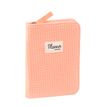 Agenda Mimi Affaires avec zip métal - 1 semaine sur 2 pages - 10 x 15 cm - blush - Quo Vadis