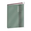 3371010482917-My Agenda avec poche Zip - 1 semaine sur 2 pages - 16 x 24 cm - vert/rouge - couverture r