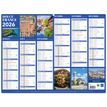 3592930026757-Calendrier bancaire illustré année civile BOUCHUT " Douce France Medium" 32 x 42 cm Pefc 70 %--1