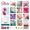 3592930027273-Calendrier illustré BOUCHUT 15 x 15 cm FLEURS Pefc 70 %--2