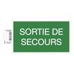 3130630670032-Exacompta - Panneau de signalisation adhésif - Sortie de secours - 200 x 110 mm - vert-P_405121354_4-0