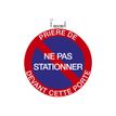 3130630671046-Exacompta - Panneau de signalisation - Ne pas stationner devant cette porte - 20 cm de dia-P_405121361_3-0