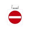 3130630670490-Exacompta - Panneau de signalisation adhésif - Entrée interdite - 10 cm de diamètre-P_405121380_1-0