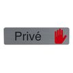 3130630671503-Exacompta - Plaque adhésive - 16,5 x 4,4 cm - Privé-P_405121388_2-0