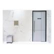 3130630671633-Exacompta - Plaque de signalisation Toilettes dames - 165 x 44 mm - aluminium brossé-P_405121401_2-1