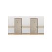 3130630671688-Exacompta - Plaque de signalisation Dame - 165 x 44 mm - aluminium brossé-P_405121406_2-1