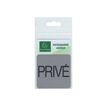 3130630671770-Exacompta - Plaque de signalisation Privé - 75 x 75 mm - aluminium brossé-P_405121415_3-0