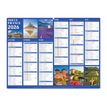 3592930028898-Calendrier bancaire illustré année civile BOUCHUT "Douce France Medium" 32 x 42 cm Pefc -P_405121452_1-2