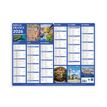 3592930028898-Calendrier bancaire illustré année civile BOUCHUT "Douce France Medium" 32 x 42 cm Pefc -P_405121452_2-3