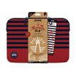 3567041404190-Port Designs La Marinière - Housse pour ordinateur portable 15,6" - rouge/bleu-P_405121550_1-2