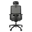 8033540636684-Fauteuil de bureau ARMONIA - accoudoirs réglables - appuie-tête réglable - gris-P_405121630_4-3