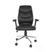 8033540636516-Fauteuil de bureau ATHENA - accoudoirs rabattables - appui-tête intégré - noir-P_405121632_2-1