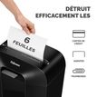 043859769025-Fellowes Powershred LX25M - Destructeur de documents coupe croisée mini-cut - 6 feuilles --P_405121701_3-2