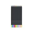 4005401164104-Faber-Castell Black Edition Neon+Pastel - 12 crayosn de couleur - couleurs brillantes asso-P_405122310_9-4