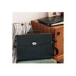 3338805000572-Quo Vadis - Sous-main à bandes latérales - Satiny - Noir - 56x38 cm - Cuir pleine fleur -P_405123018_1-2
