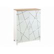 3483600215239-Armoire mi-haute SUNDAY - L80 x H114 x P42 - portes en verre - top non inclus en option--1