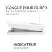0043859776559-Fellowes - Agrafeuse LX820 blanche avec Microban® - capacité de 20 feuilles - pleine ban-P_405124140_3-2