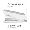 0043859776573-Fellowes - Agrafeuse LX850 EasyPress blanche avec Microban® - capacité de 25 feuilles - -P_405124142_2-1