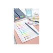 4005401146223-Faber-Castell Goldfaber Aqua - 12 Crayons de couleur aquarellables - couleurs pastels ass-P_405125089_10-6