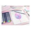 4005401146223-Faber-Castell Goldfaber Aqua - 12 Crayons de couleur aquarellables - couleurs pastels asso-P_405125089_6-5