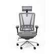 3701338802539-Fauteuil de bureau VASEAT - accoudoirs réglables - appui-tête intégré -  gris-P_405125421_2-1