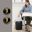 043859771103-Fellowes Powershred LX50 - Destructeur de documents coupe croisée - P-4--5
