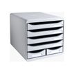 9002495312744-Exacompta Office Big Box - Module de classement 6 tiroirs - gris clair-P_405128413_2-1